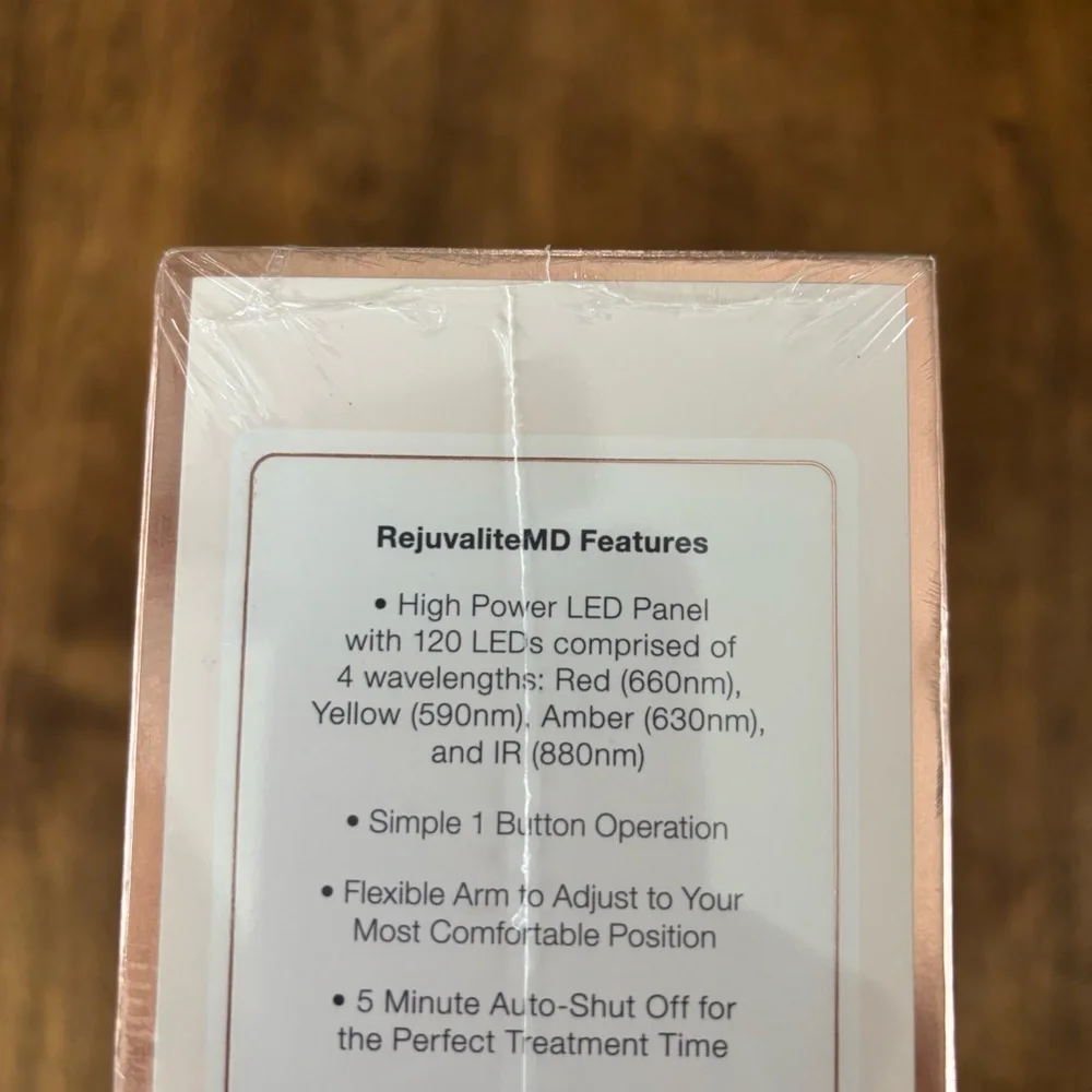 Trophy Skin RejuvaliteMD Light Therapy Anti-Aging Lamp Factory Sealed NEW - Picture 5 of 5